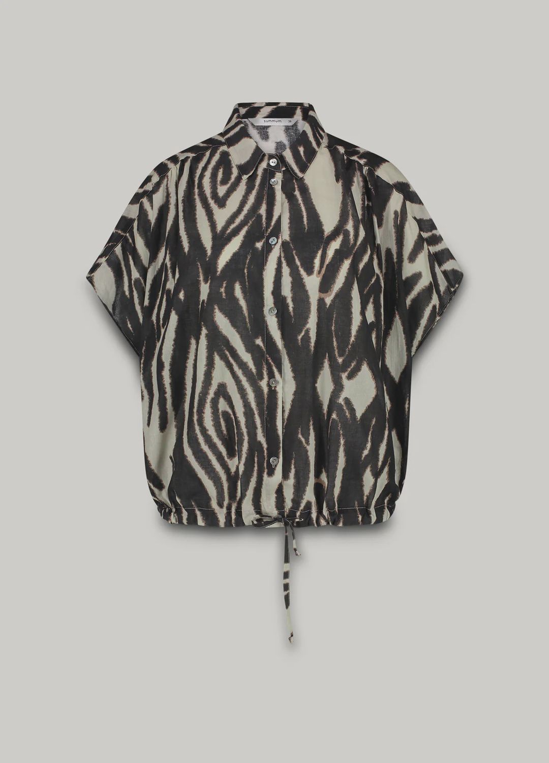 Boxy Blouse met Print - Multicolour