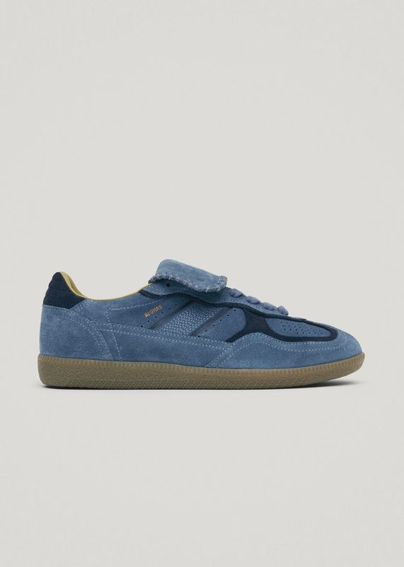 Club Suede Blue Leather Sneakers