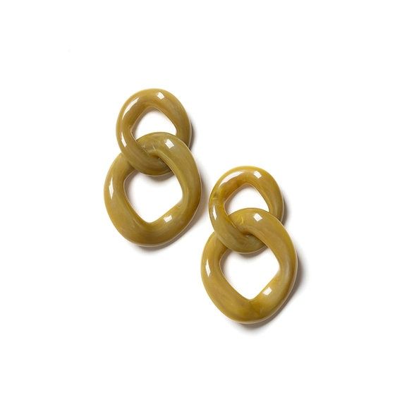Earrings Frost - Green