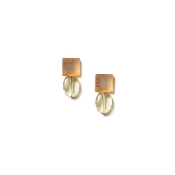 Earrings Shines - Honey