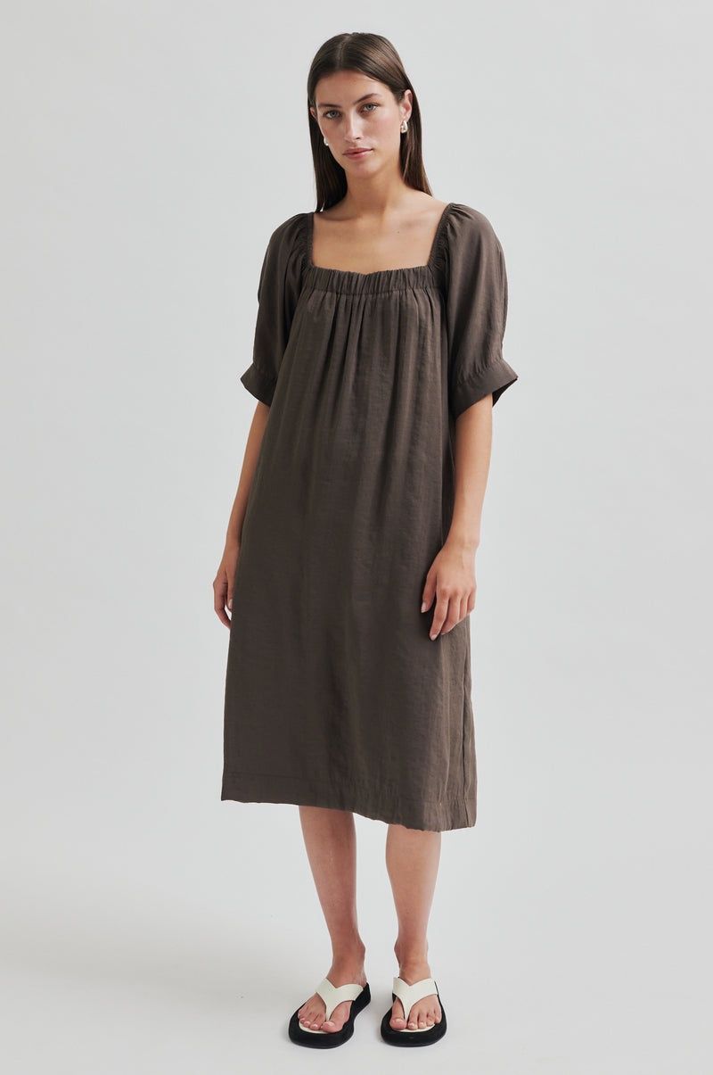 Terra Dress - Chocolate Brown