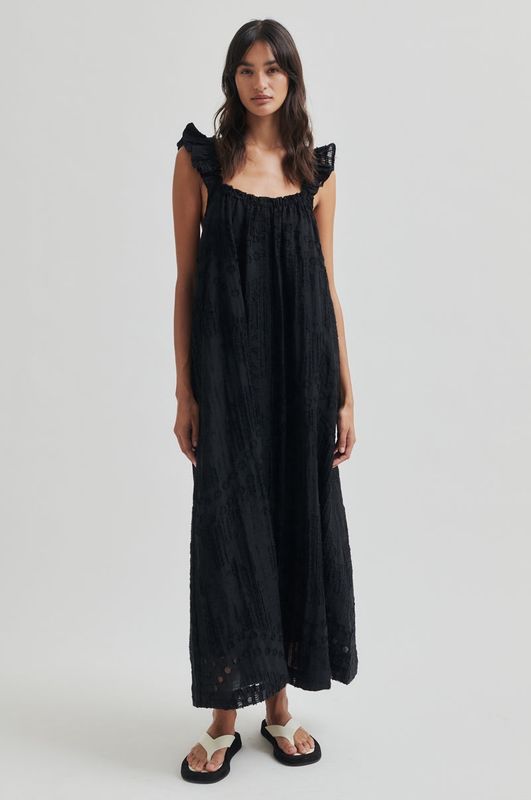 Neta Strap Dress - Black