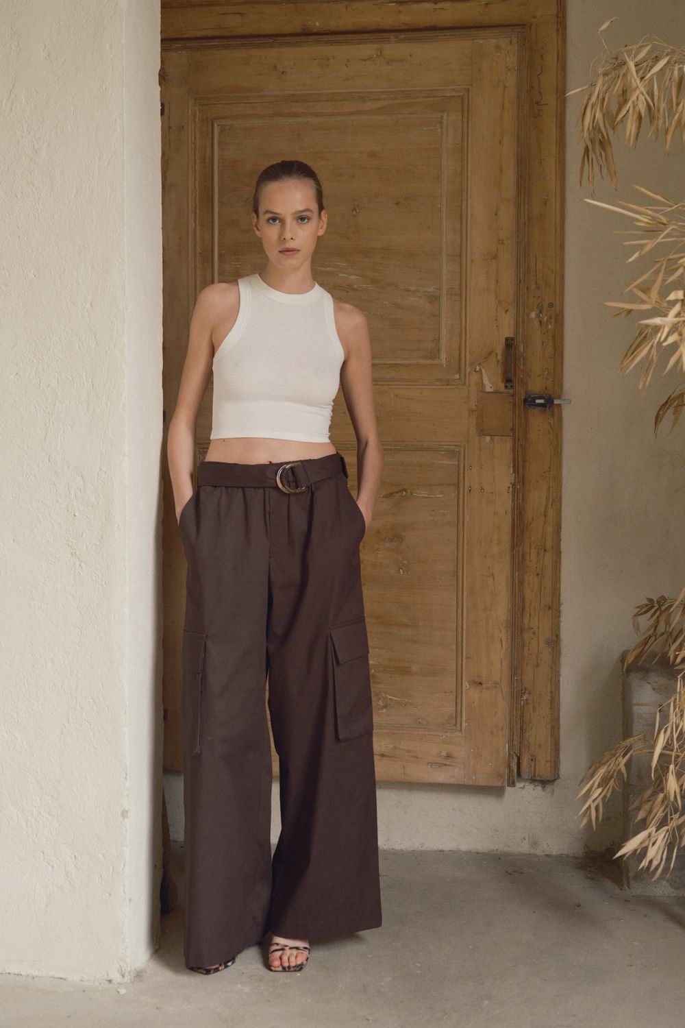 Cargo Pants - Chocolade Bruin