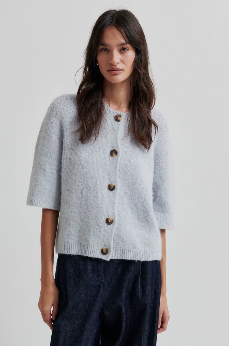 Wanda Knit Cardigan - Gray Dawn