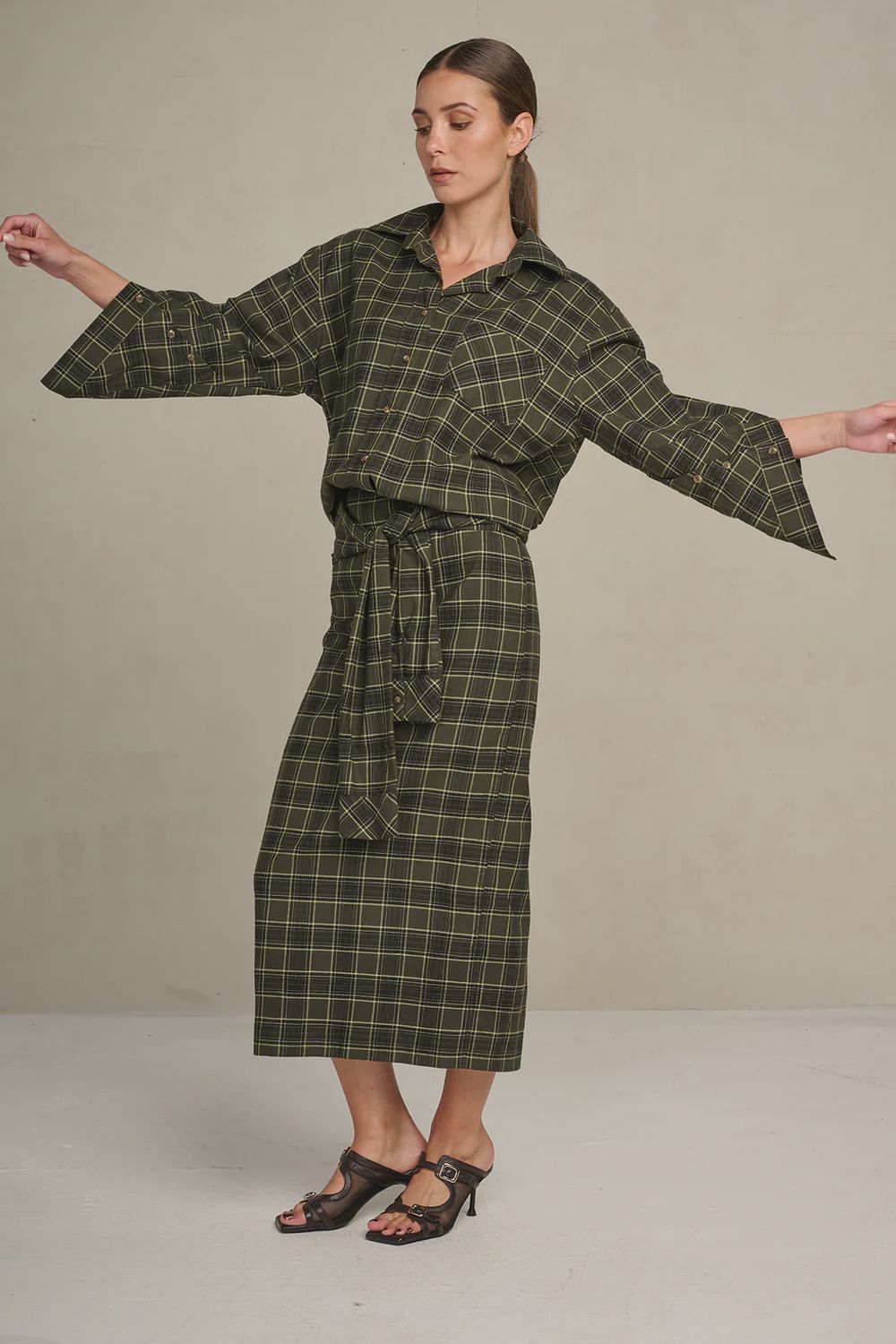 Blouse Giulia - Faded Green