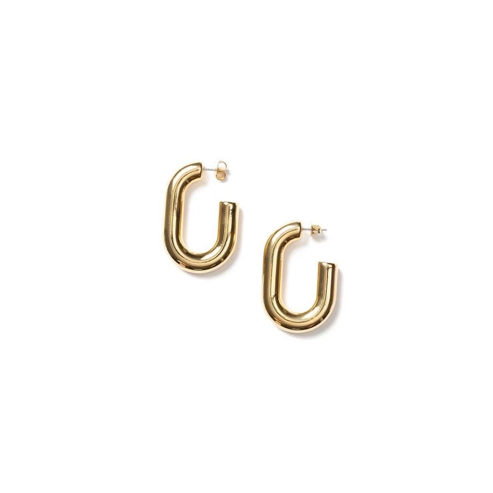 Destine Earrings, Material: Gold