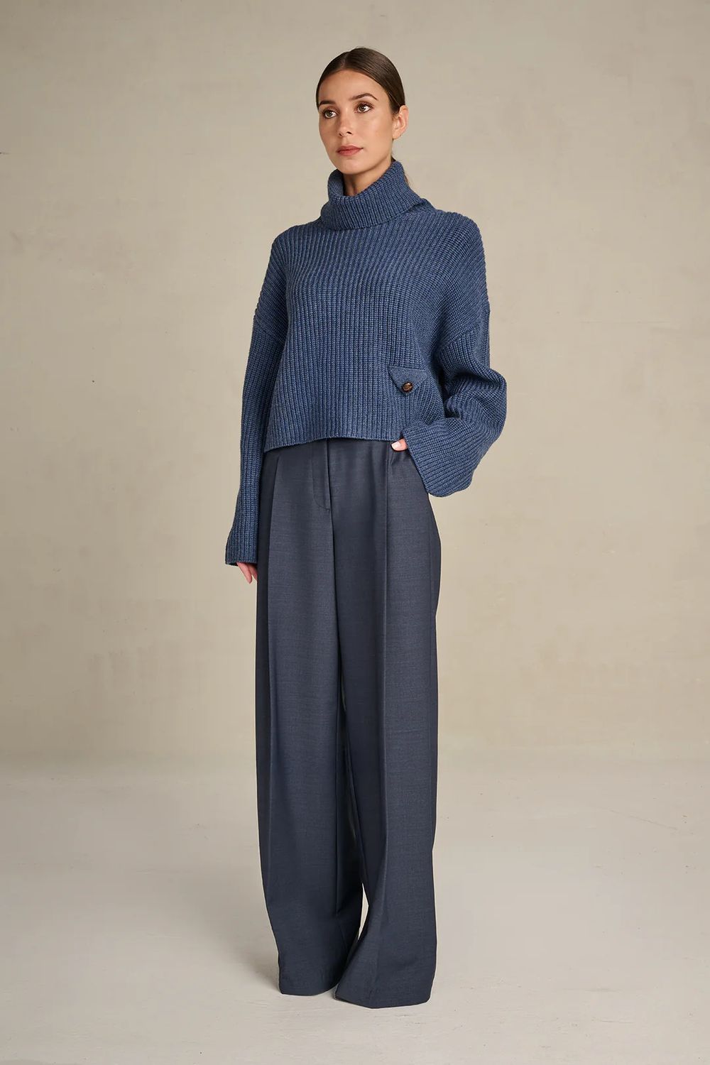 My Trousers Edith - Cloudy Blue
