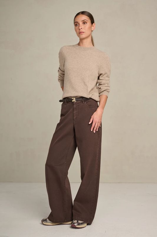 Trousers Enrica - Chocolat