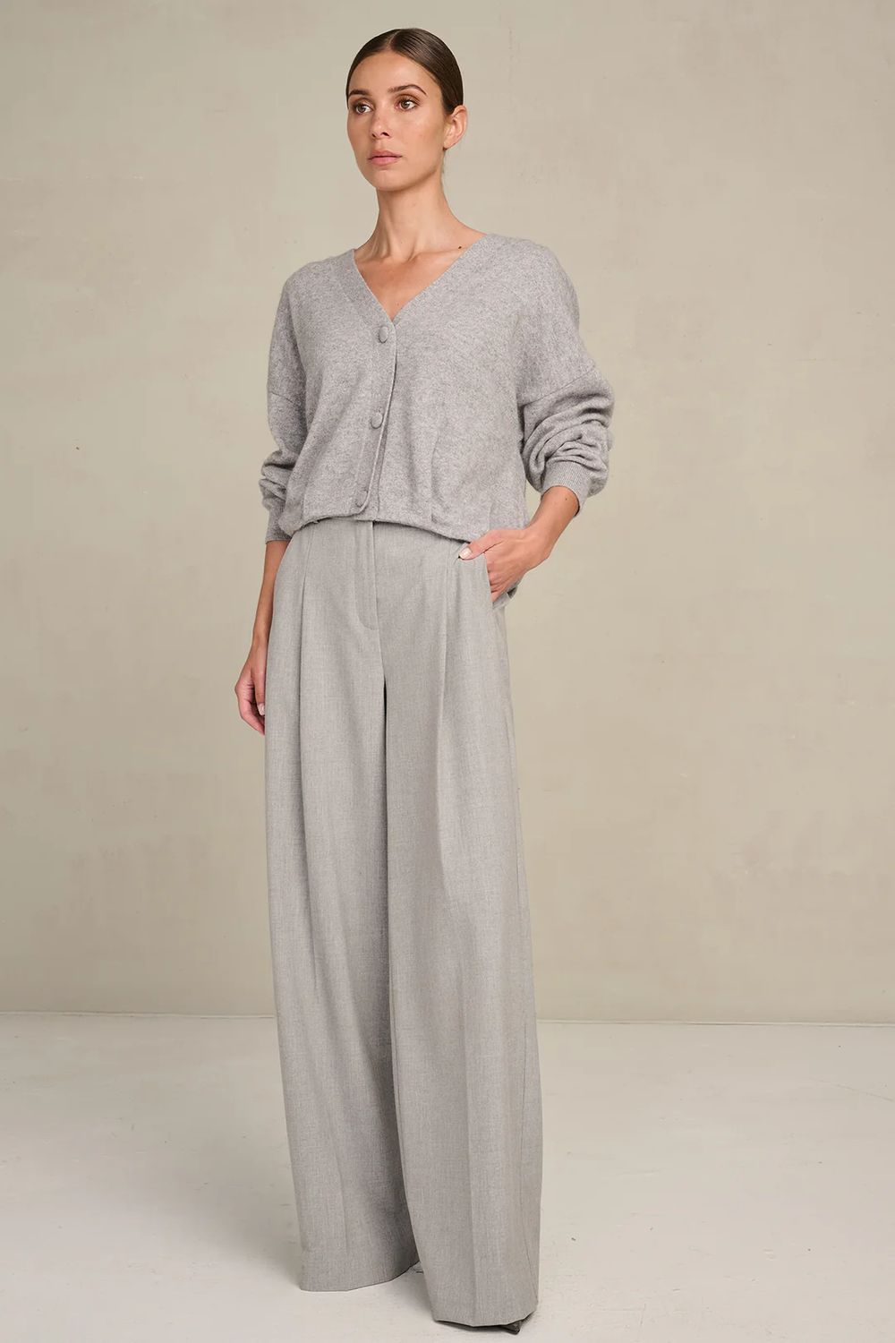 My Trousers Edith - Silver Grey