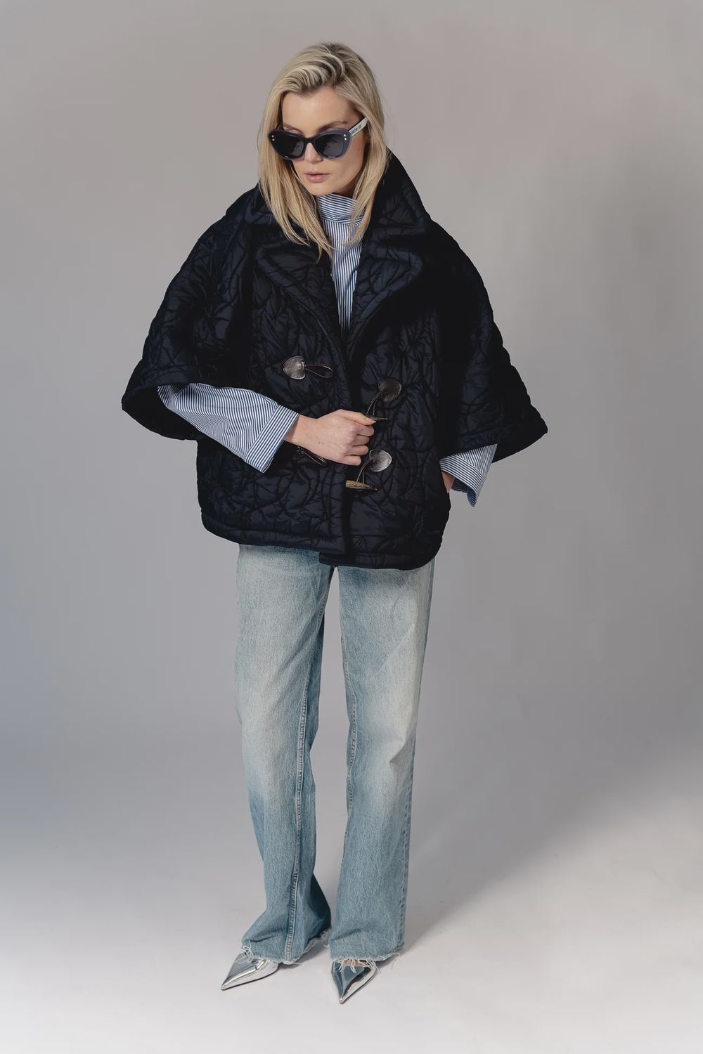 Monroe Jacket- Navy