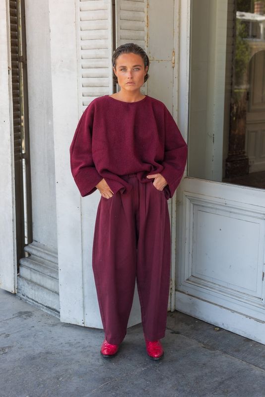 Pull Lee - Bordeaux