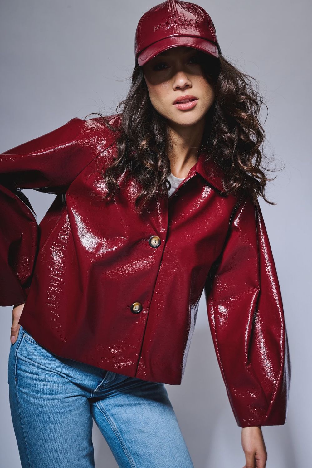 Short Coat - Bordeaux