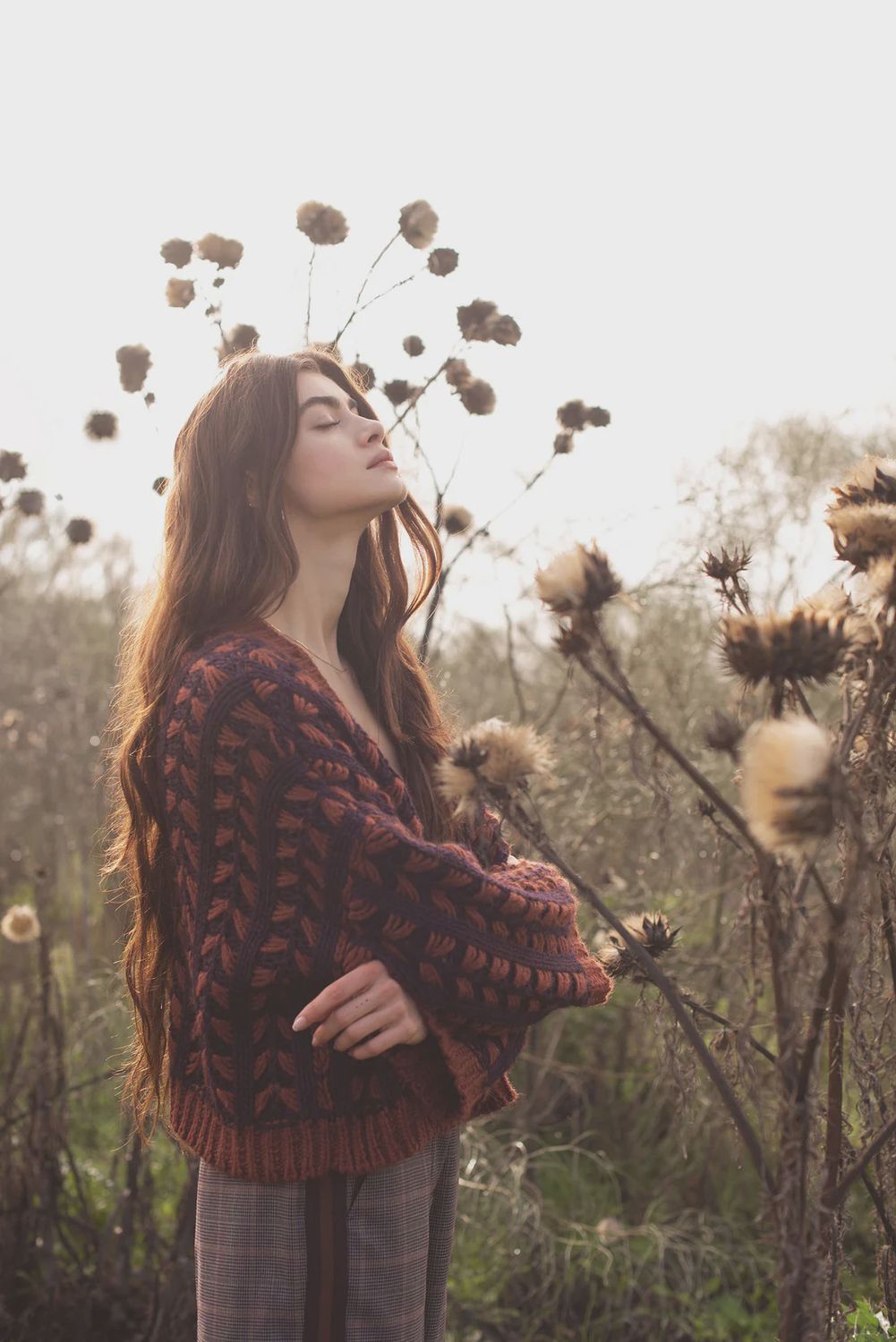 Chunky Knit Vest -  Cacao