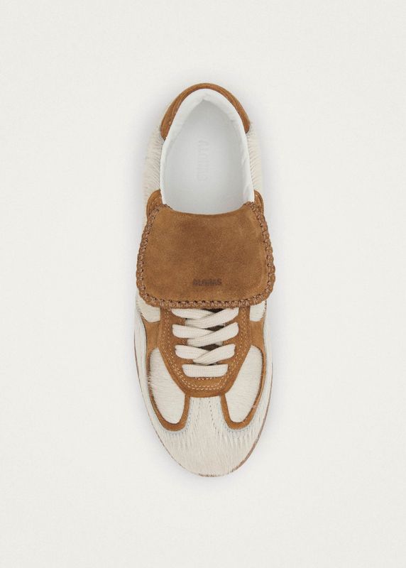 Club Soft Tan Leather Sneakers