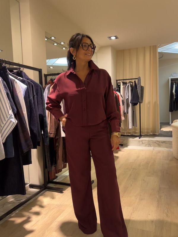 Pants Ester - Bordeaux