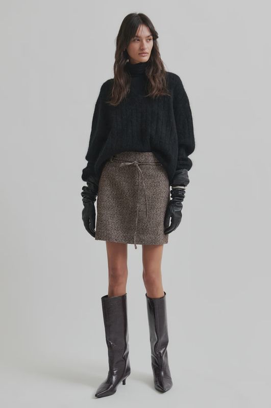 Arbor Skirt - Chocolate Plum