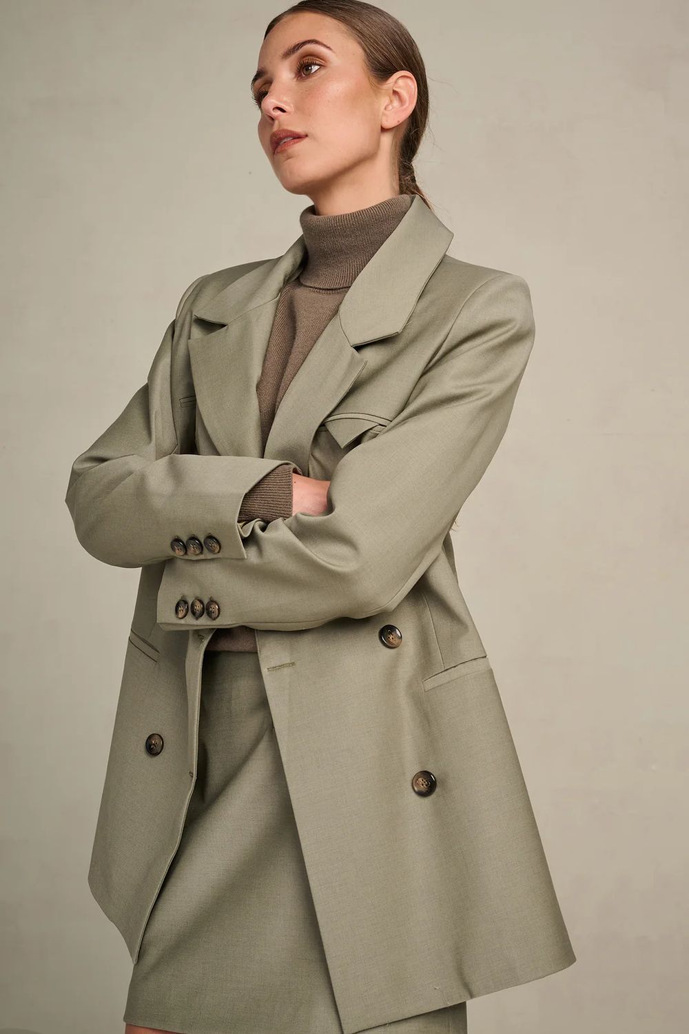 Blazer Rachelle - Faded  Green