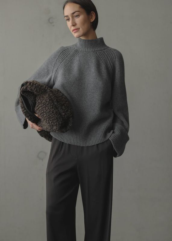 Knitt Pull Londen’CL - Grey Melee