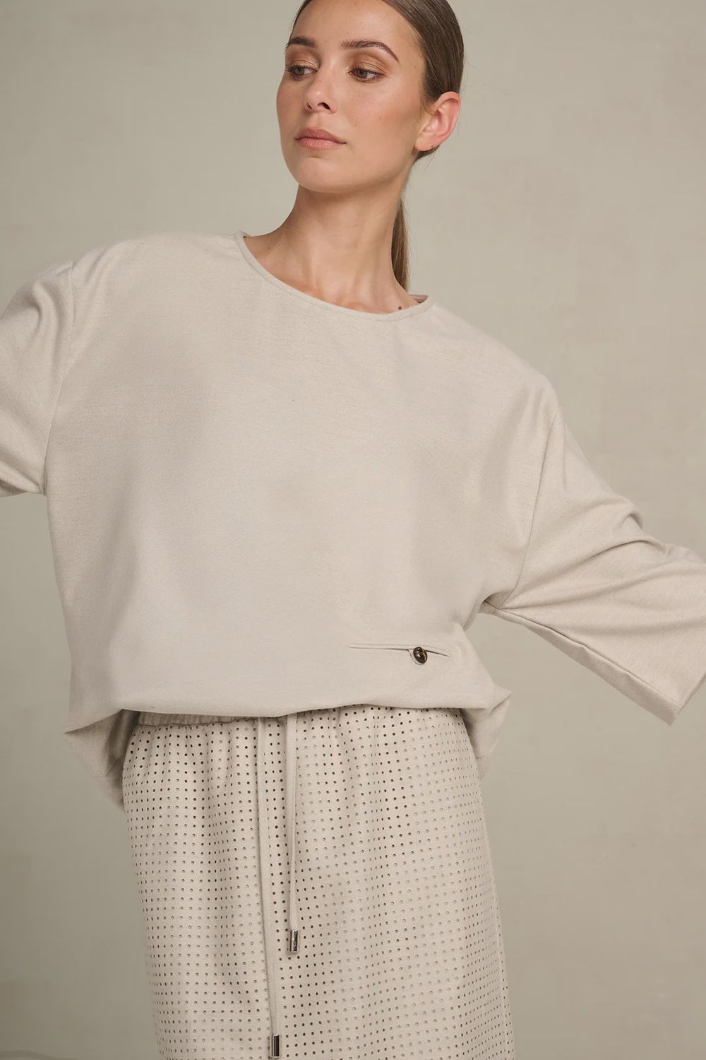 Blouse Gigi, Colour: Clay, Size: 34