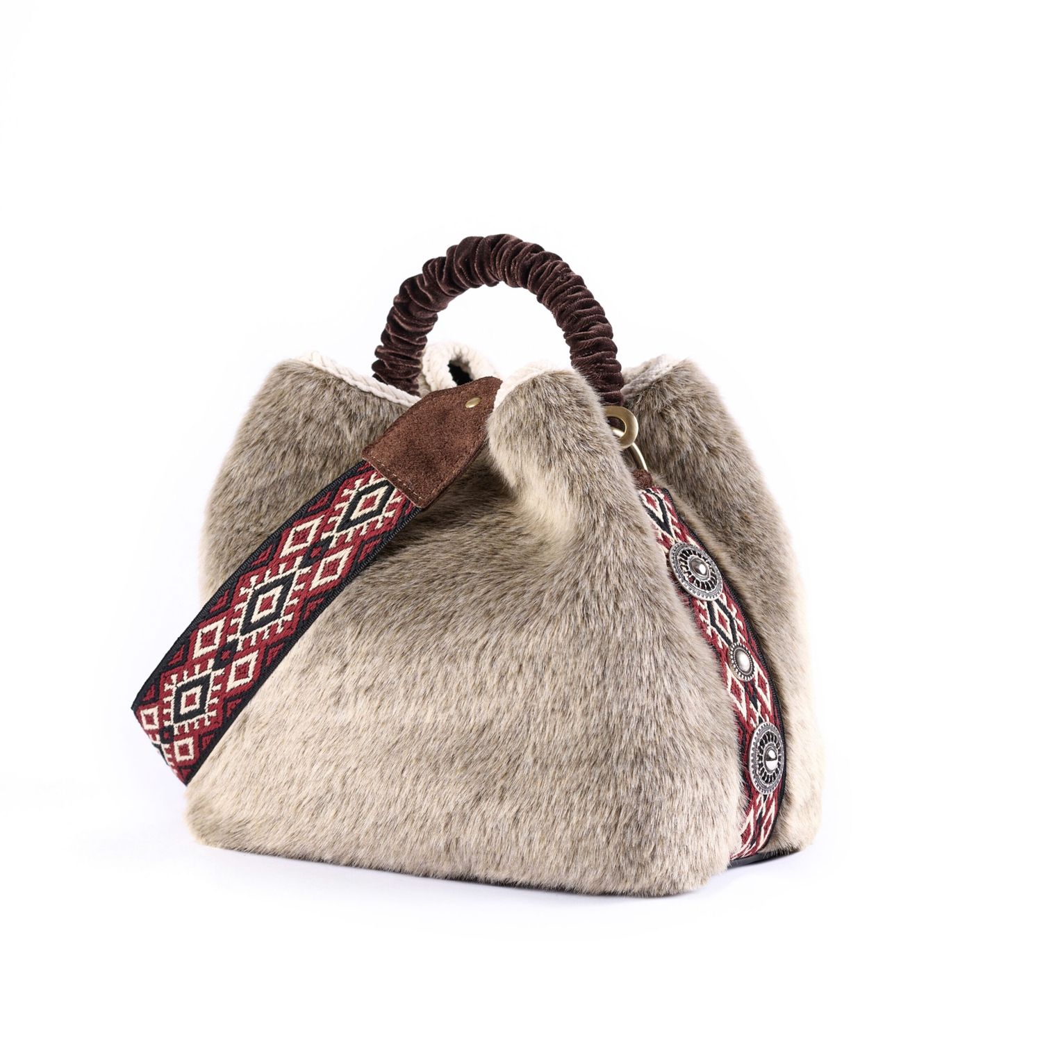 Bag Coral Fake - Taupe (A02)