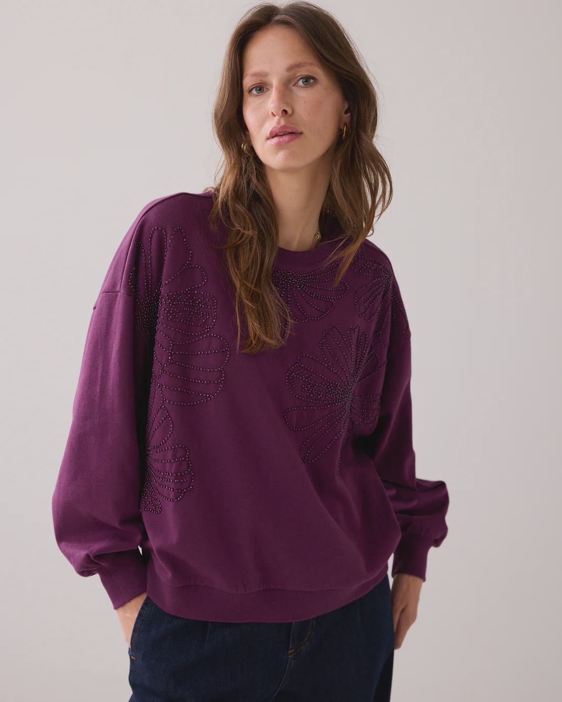 Sweater - Wineberry