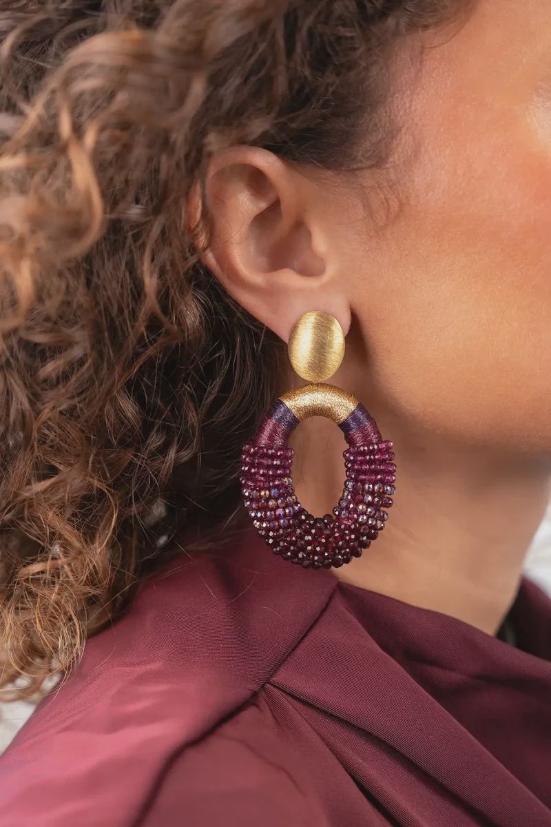 Combi Oval M - Cherry Lacquer