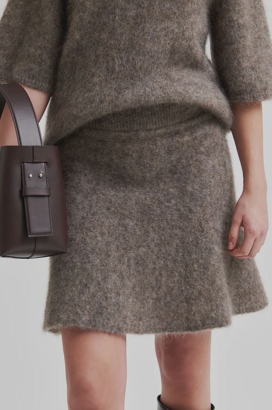 Emmalou Knit  Skirt - Delicioso