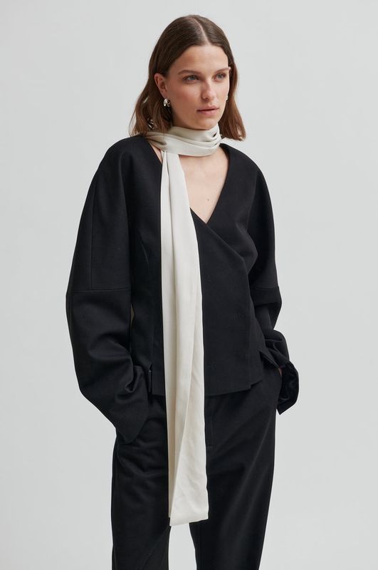 Satine Scarf - Jet Stream