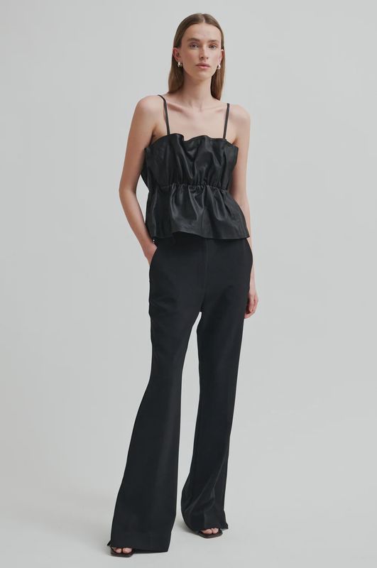 Fique Bootcut Trousers - Black