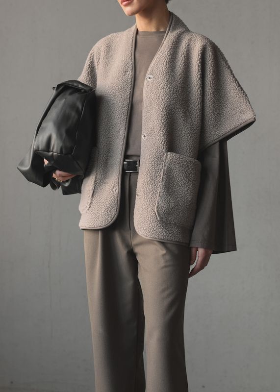 Teddy Coat Amaya’CL - Taupe