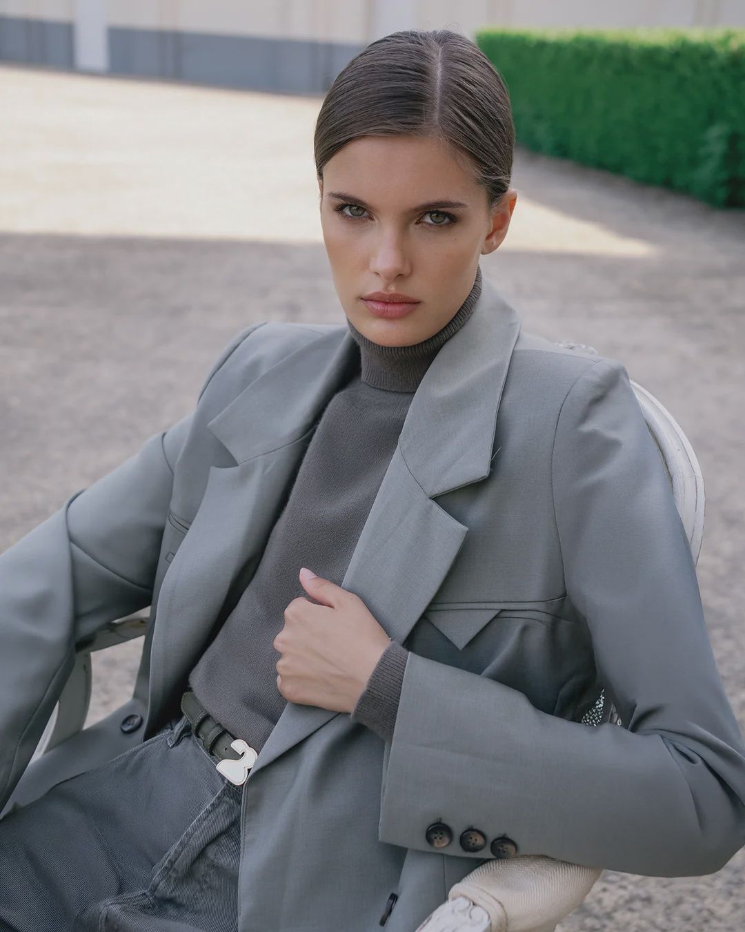 Belt Ava - Faded Green