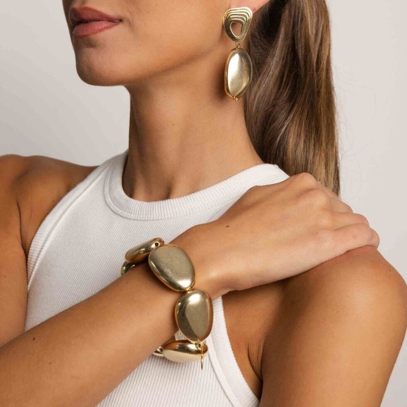 Calliope Gouden Kraal Armband