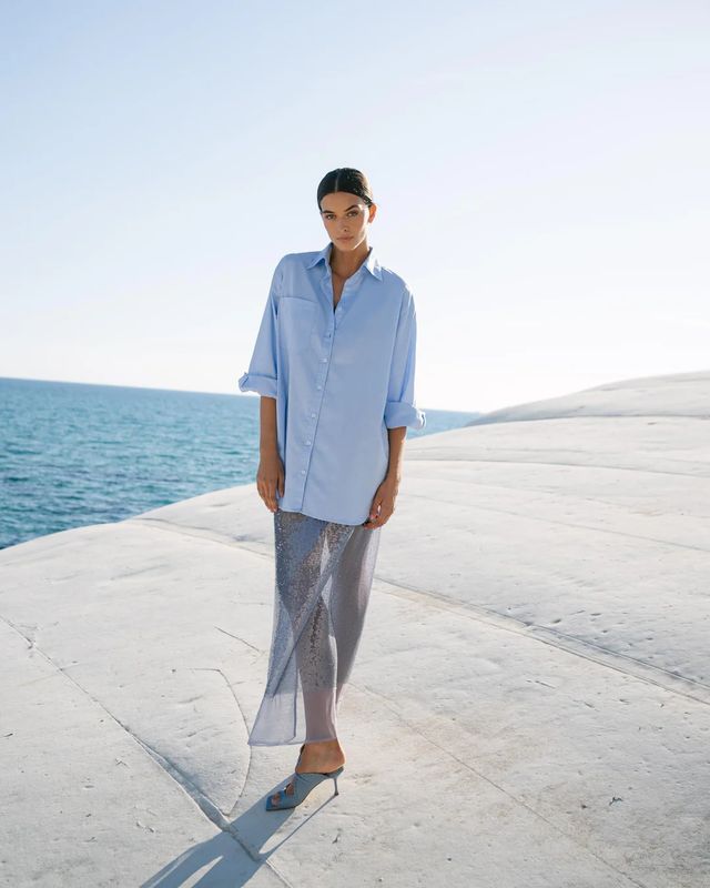 Blouse Harmony Blouses - Blue