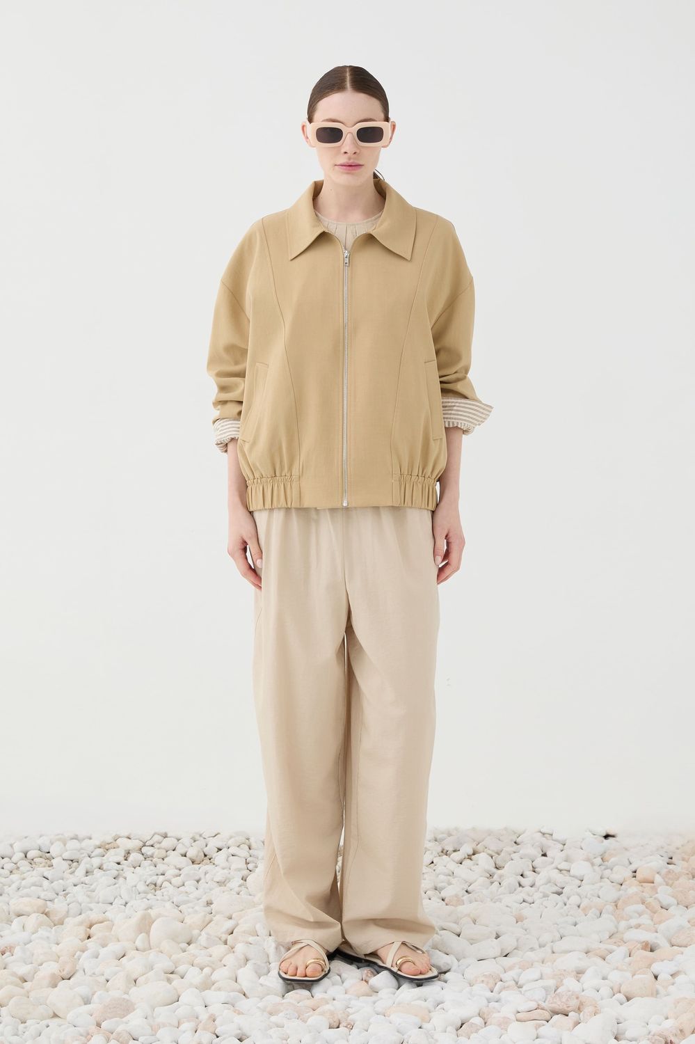 Bomber Jas - Cammello