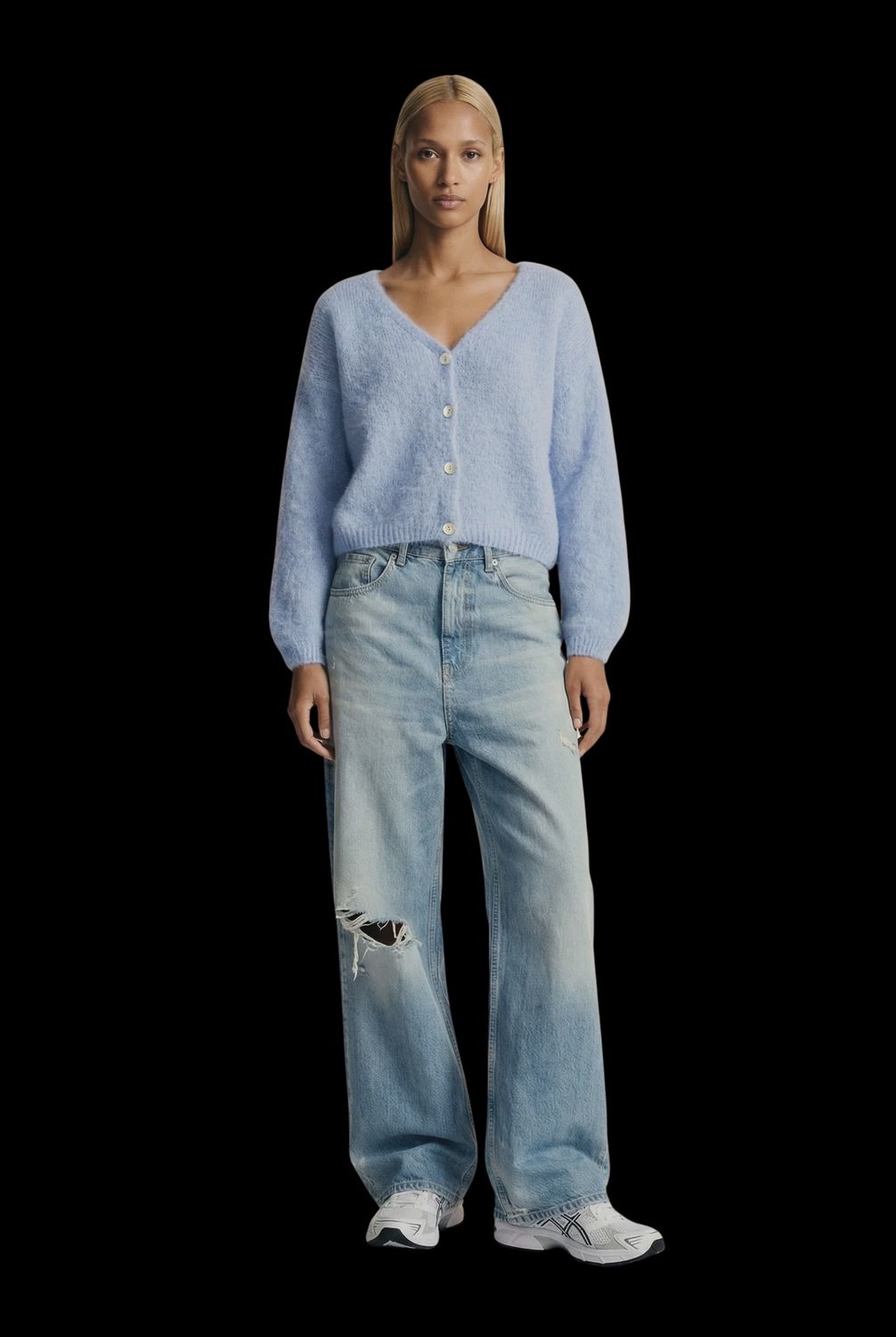 Cornelia Cropped, Colour: Light Blue, Size: S