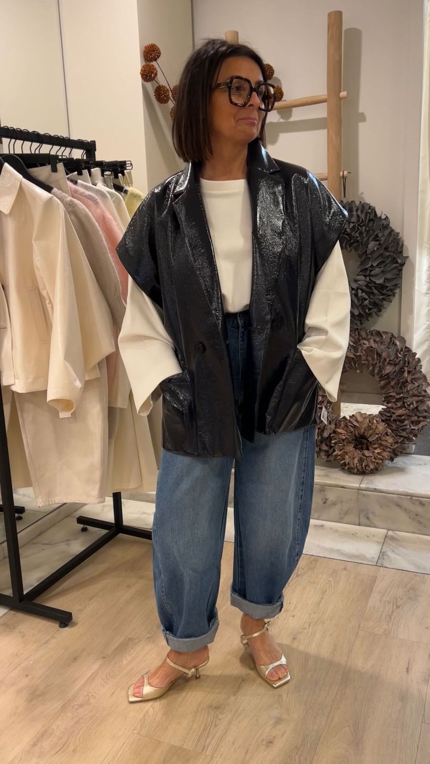 Sun Short Coat - Navy