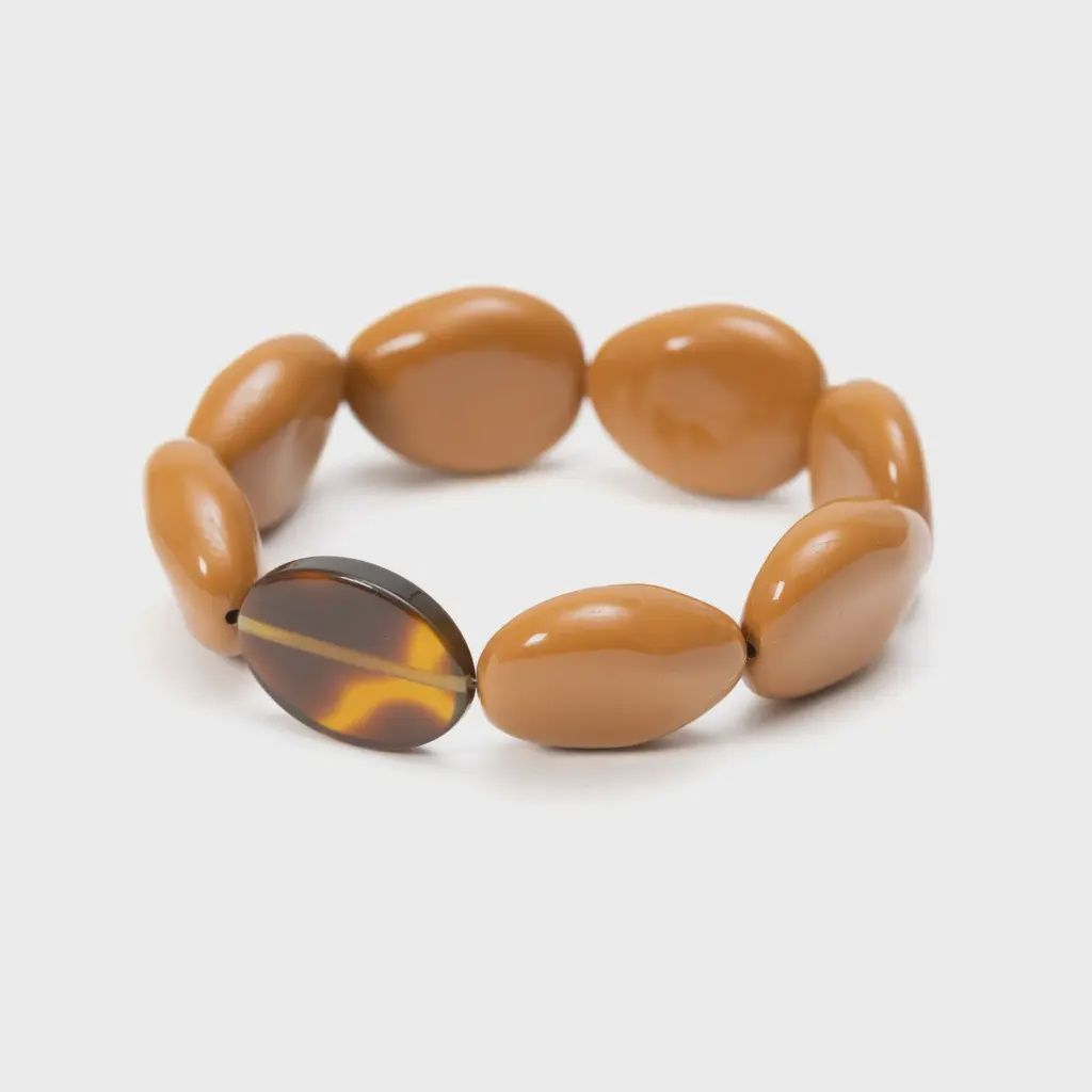 Saga Bracelet, Colour: Cognac