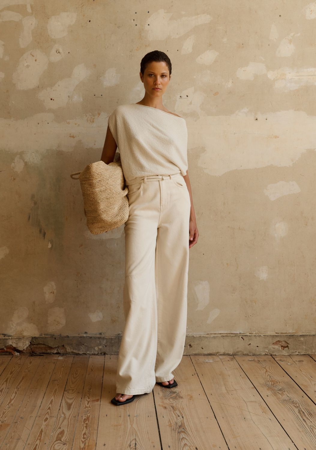 Azai’CL Boucle Top - Ecru