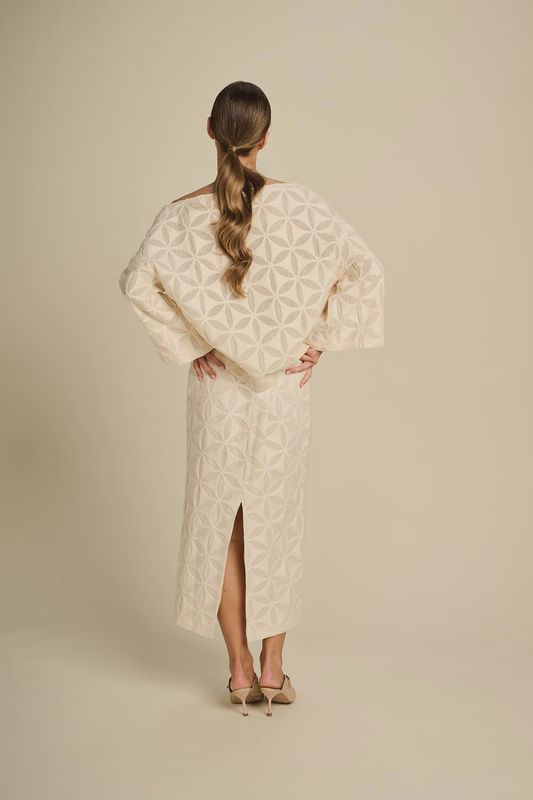 Skirt Minimal - Ivory Echo Lace