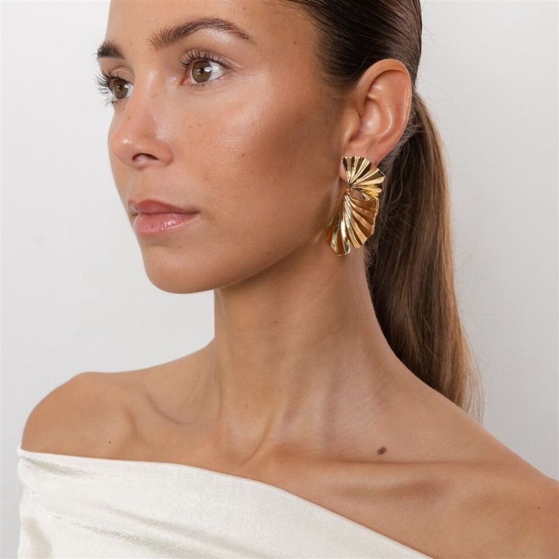 Earrings Ginko Gold