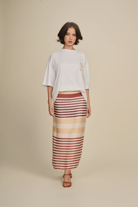 Skirt Rule NO77 - sunrise cabernet