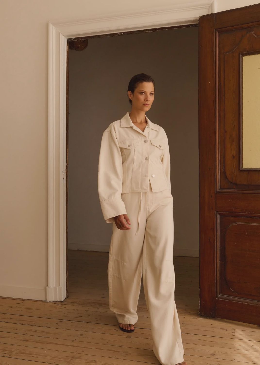 Solay CL pants - Ecru