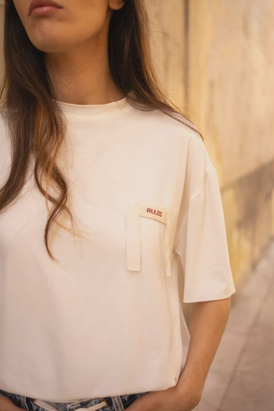 T shirt Rule NO 89 - Ecru