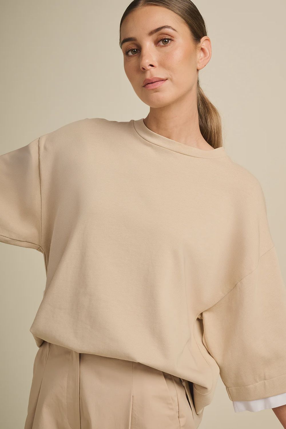 T Shirt Travel - beige