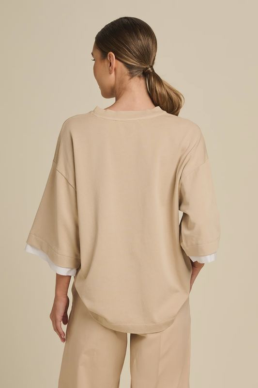 T Shirt Travel - beige