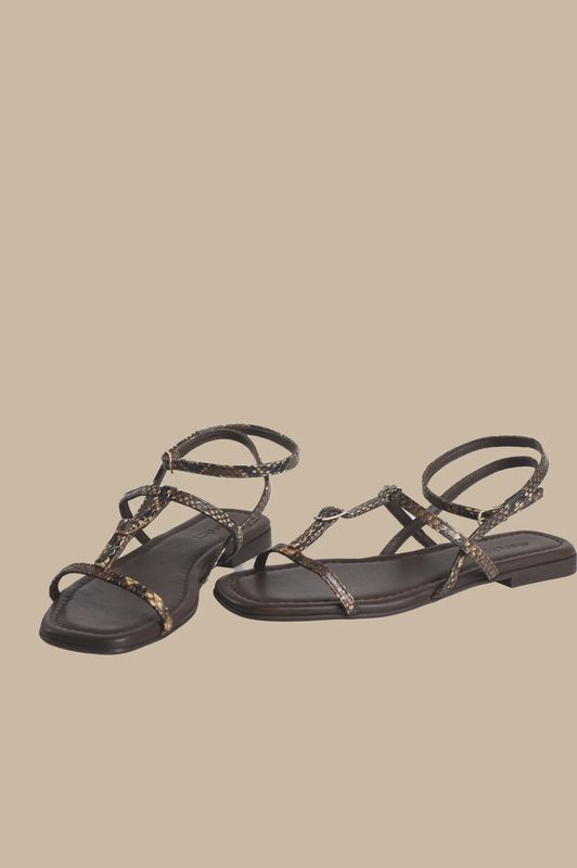 Monte Negro Sandal Flat Python