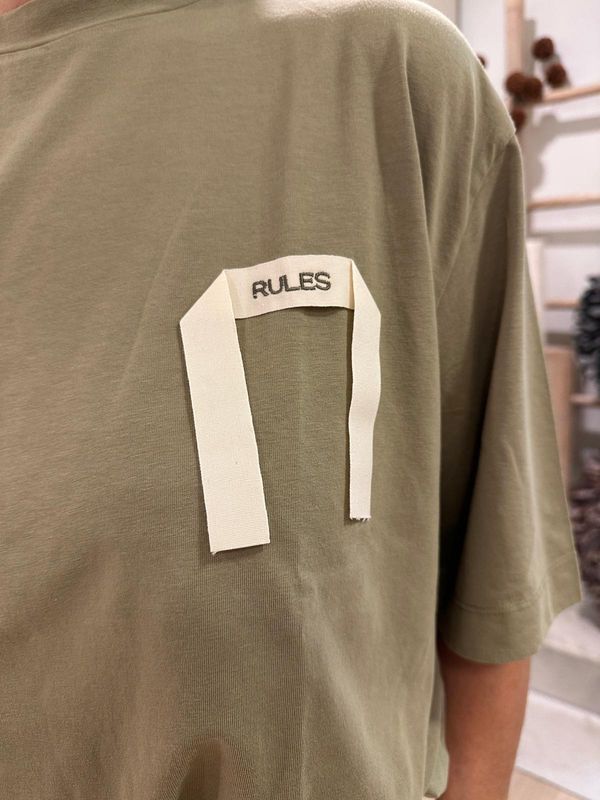 T shirt Rule NO 89 - jungle green