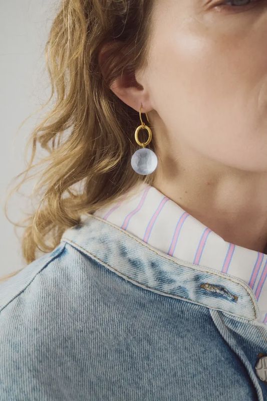 Serine Earhook - Blue