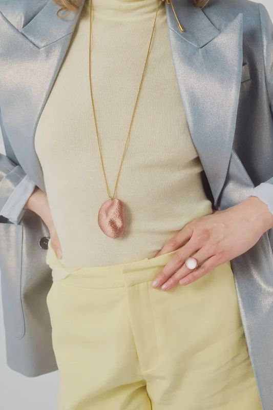 Pearin Necklace - Pink