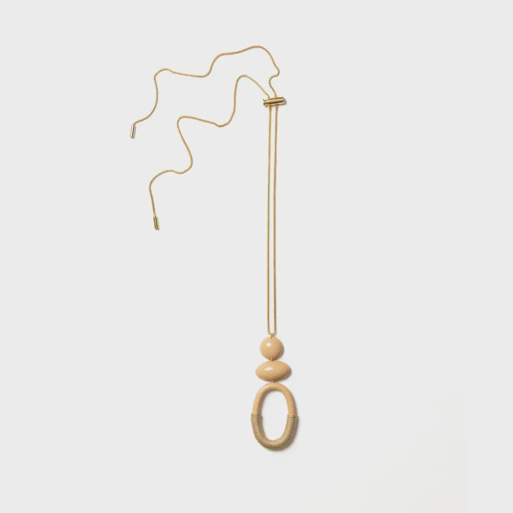 Lito Necklace - Beige
